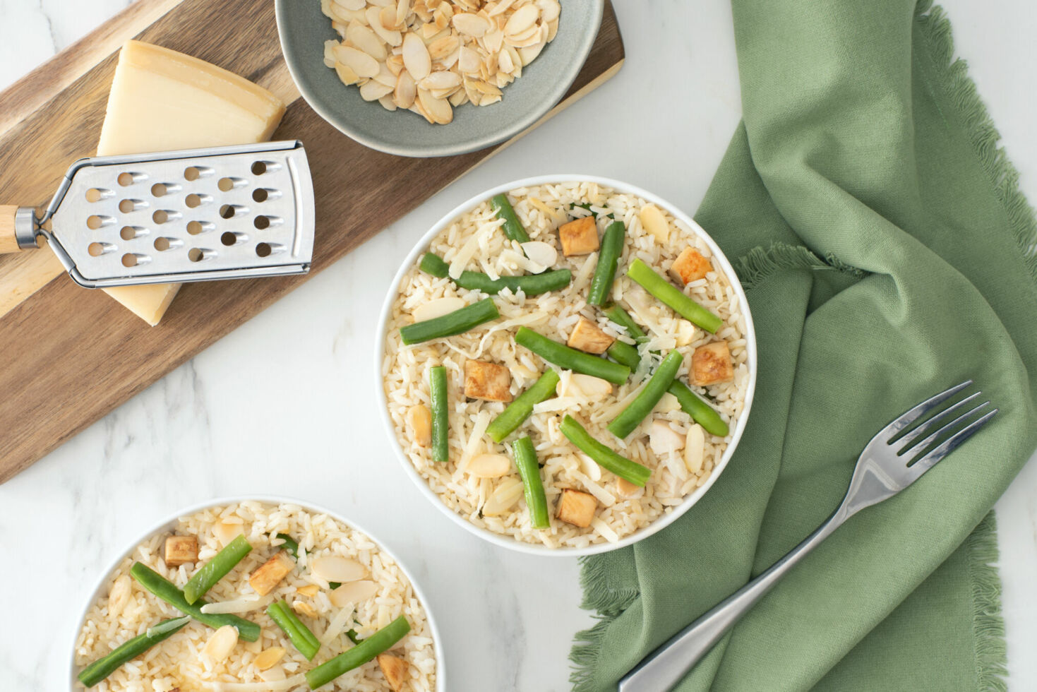 Amandine Rice and Green Bean