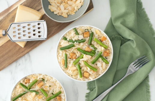 green bean amandine recipe with rice