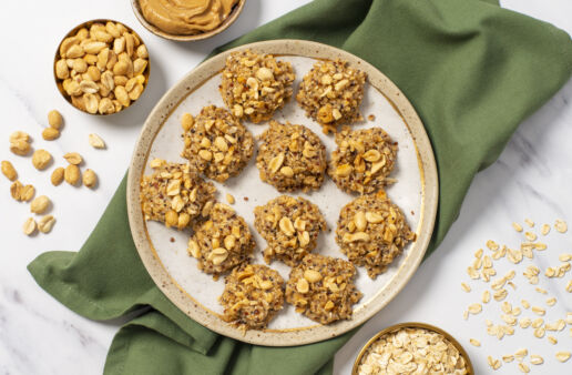 No Cook Peanut Butter Cookies