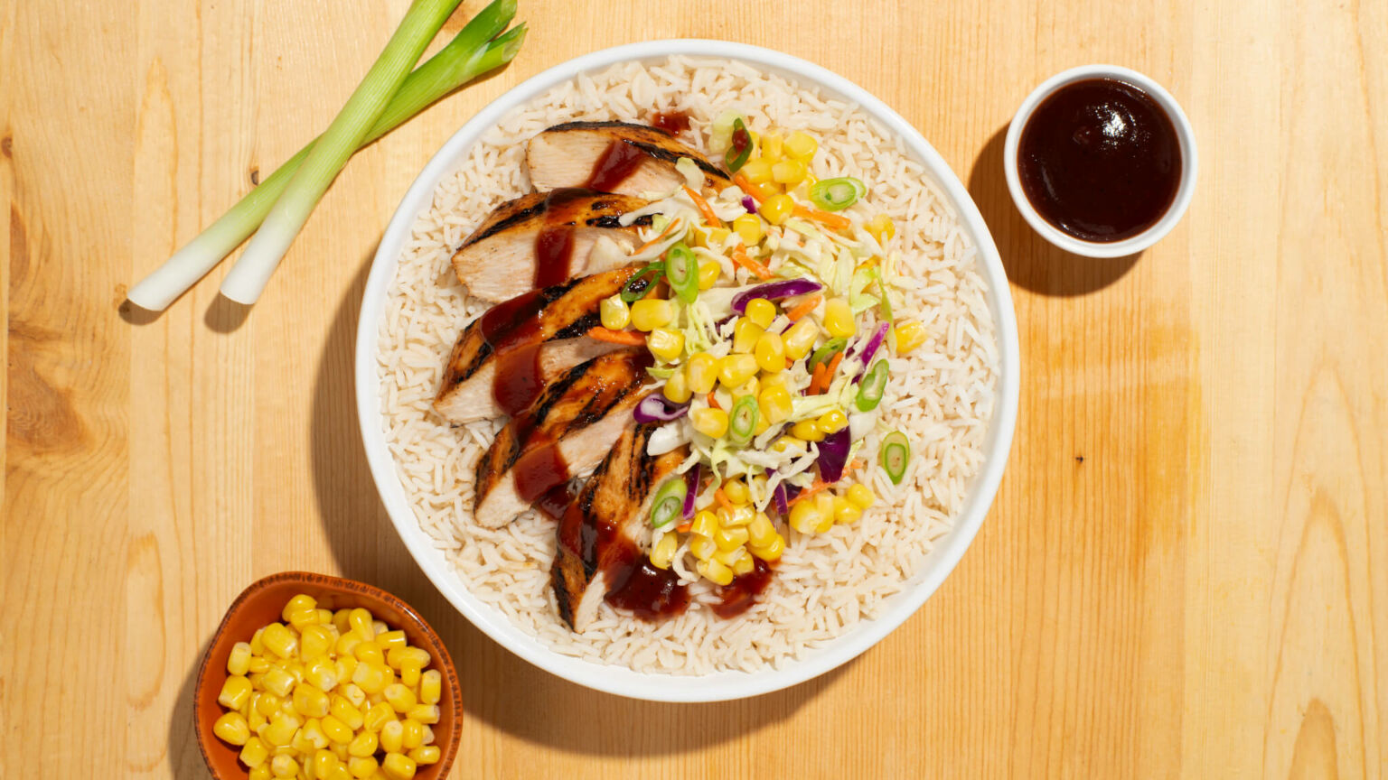 BBQ Chicken Rice Bowl Recipe