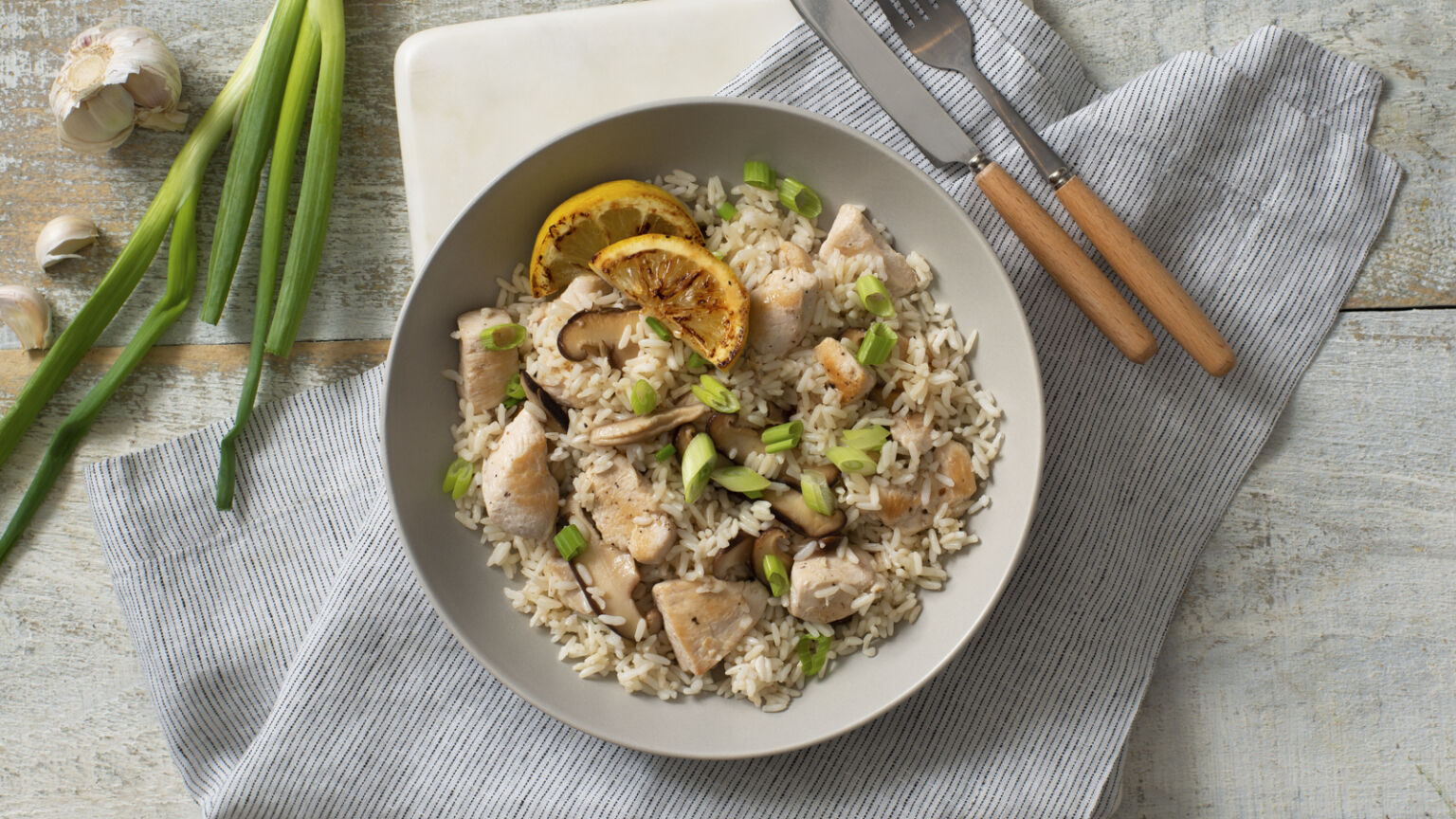 Lemon Pepper Chicken and Rice Recipe