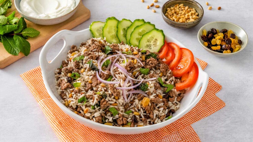 lebanese lamb rice