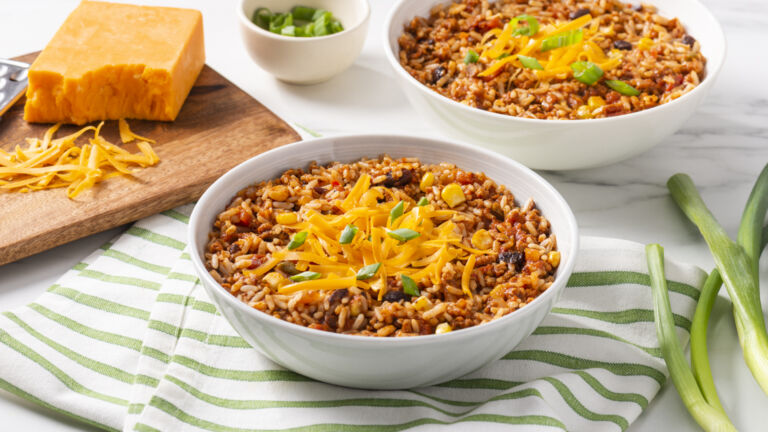 Vegetarian Chili and Rice