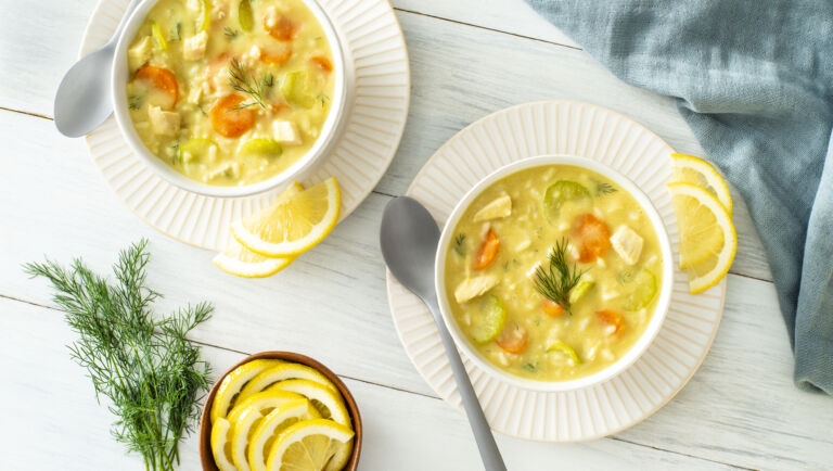 Greek Lemon Soup