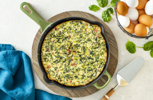 Spinach And Quinoa Fritata