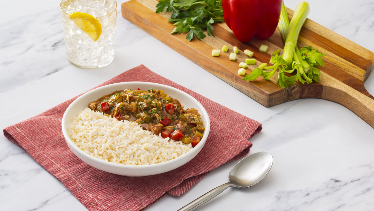 Speedy Chicken Gumbo