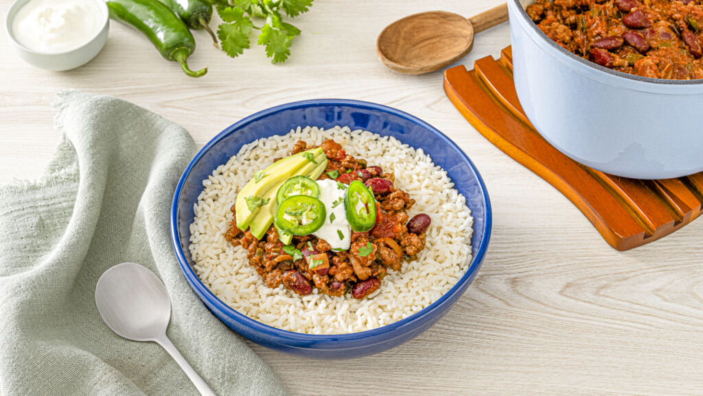 One Pot Chili with Rice Recipe